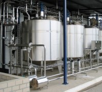 Unità C.I.P. per impianto trattamento oli vegetali